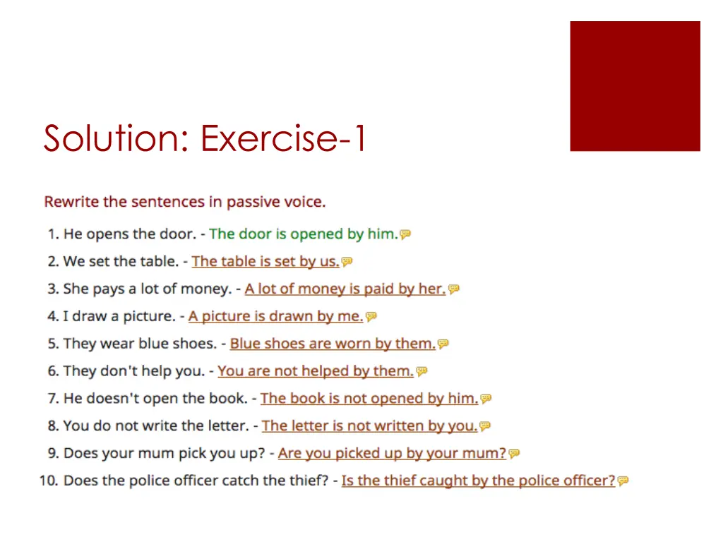 solution exercise 1