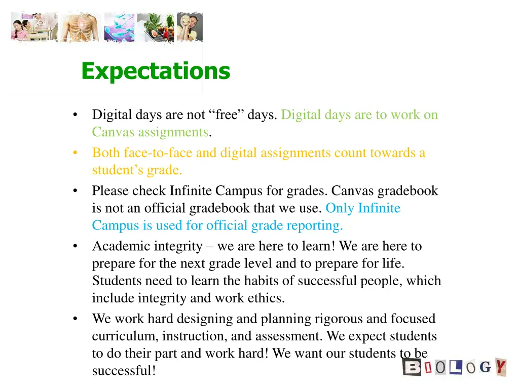 expectations
