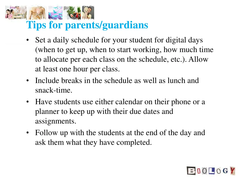 tips for parents guardians