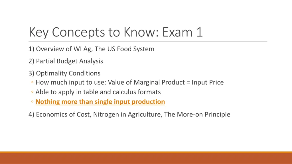key concepts to know exam 1