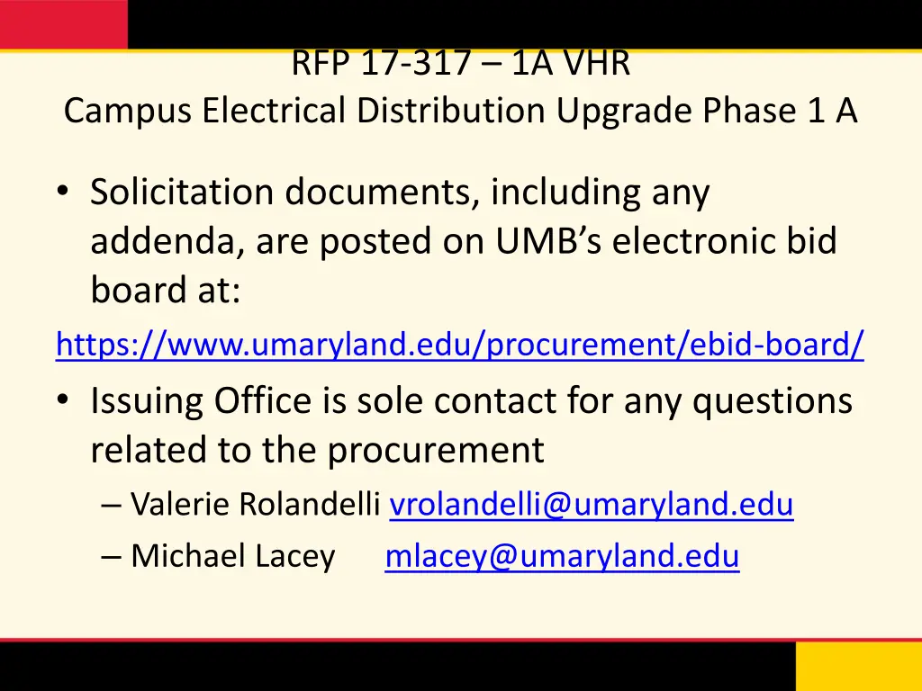 rfp 17 317 1a vhr 2