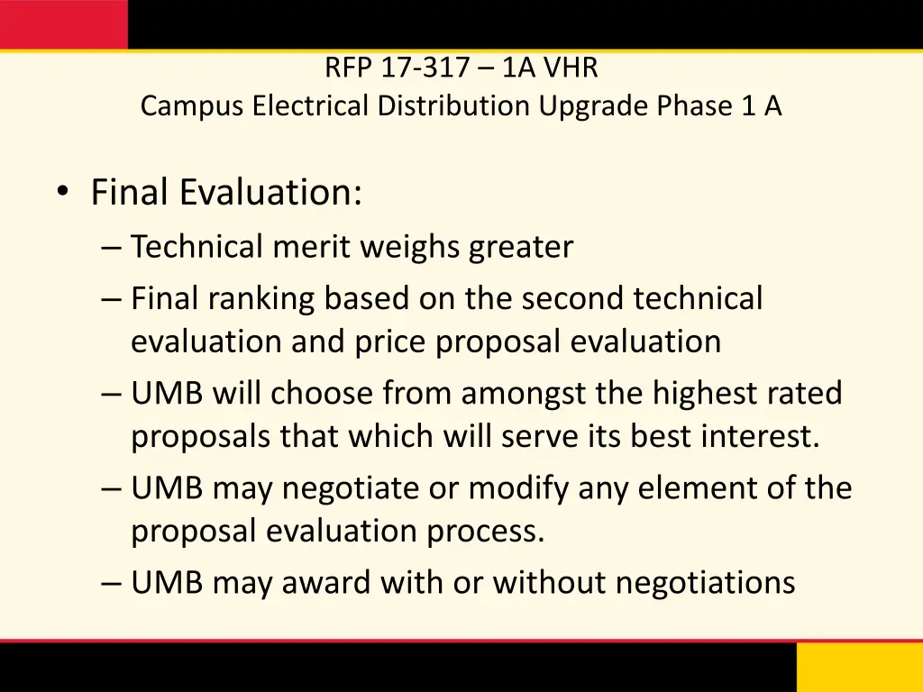 rfp 17 317 1a vhr 20