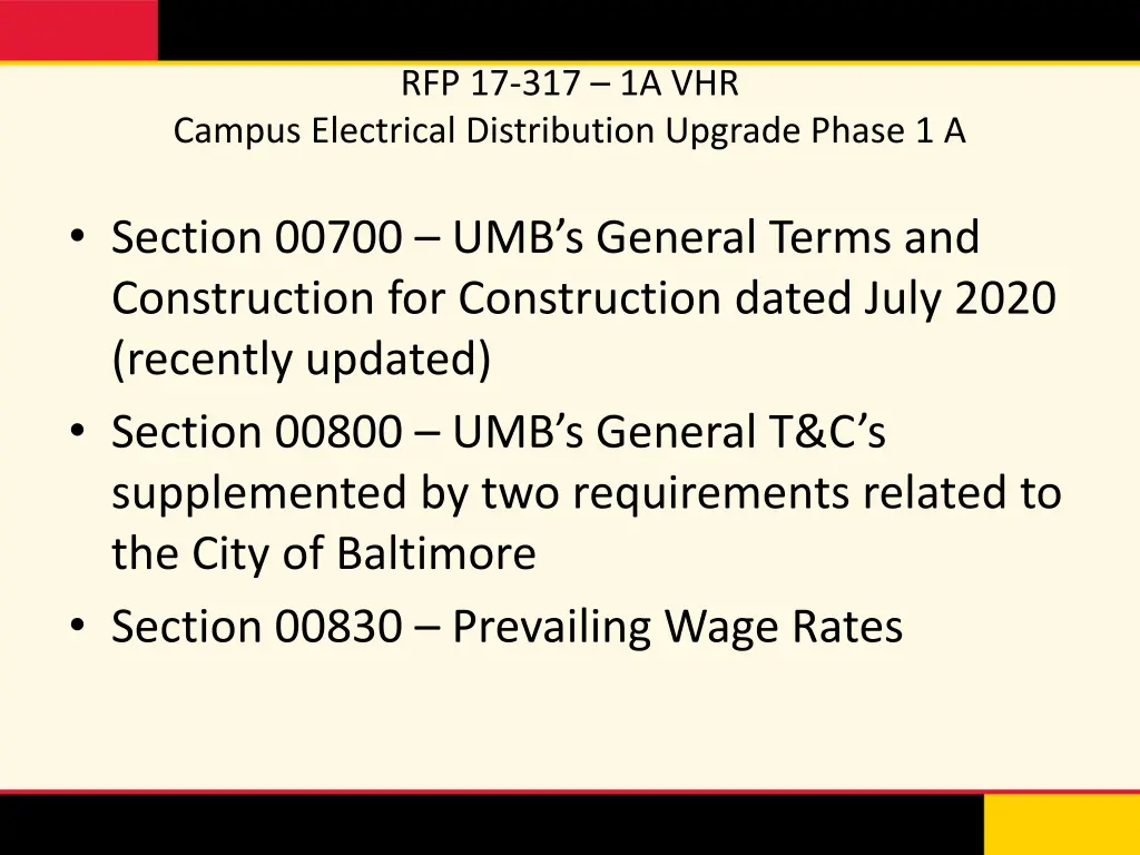 rfp 17 317 1a vhr 22