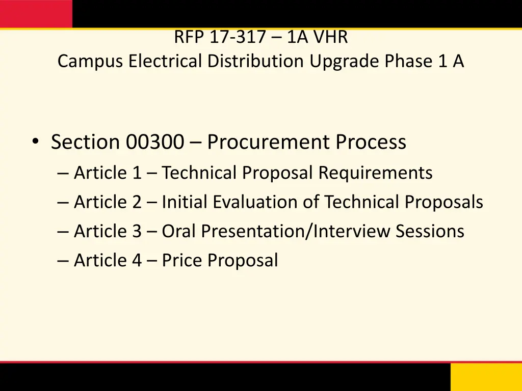 rfp 17 317 1a vhr 9