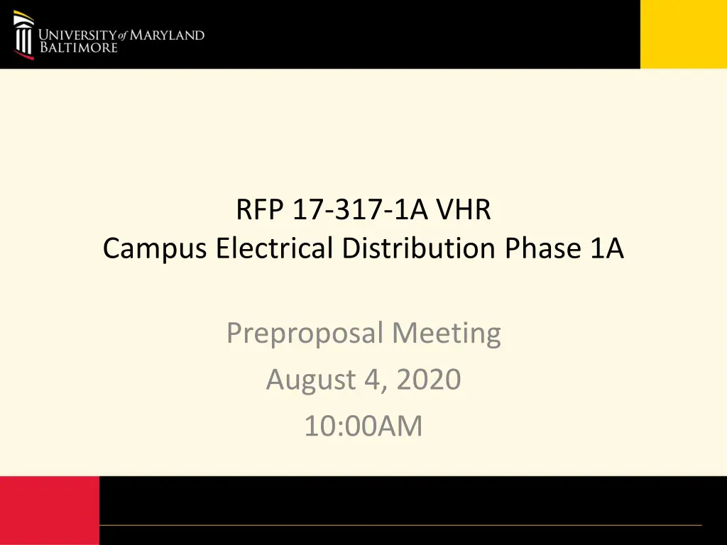 rfp 17 317 1a vhr