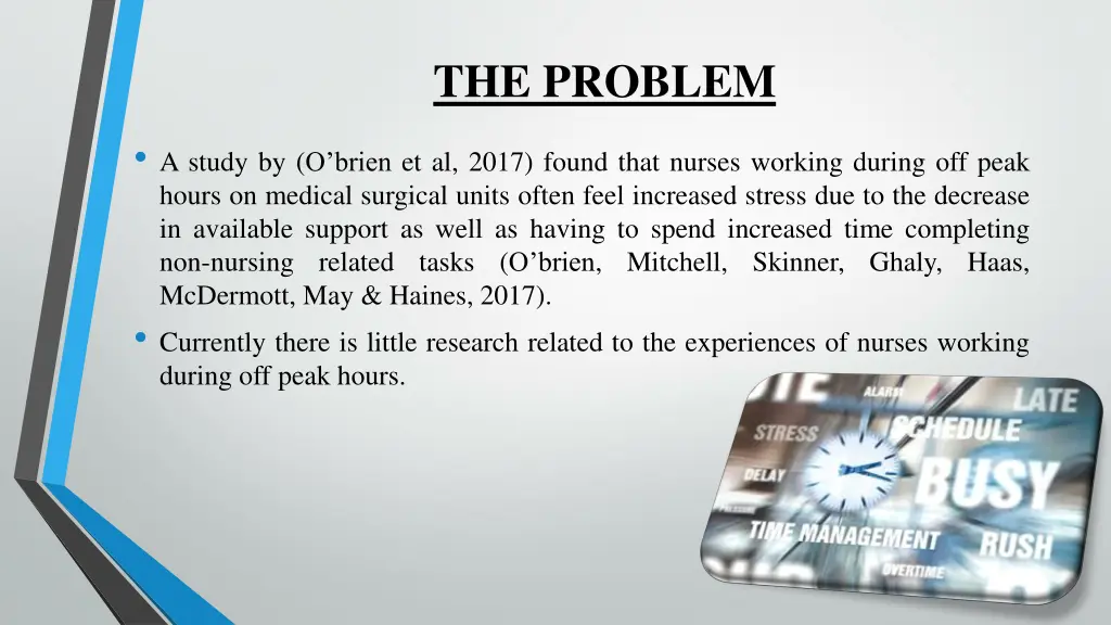 the problem