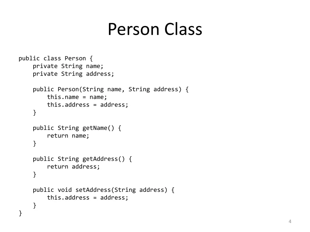 person class