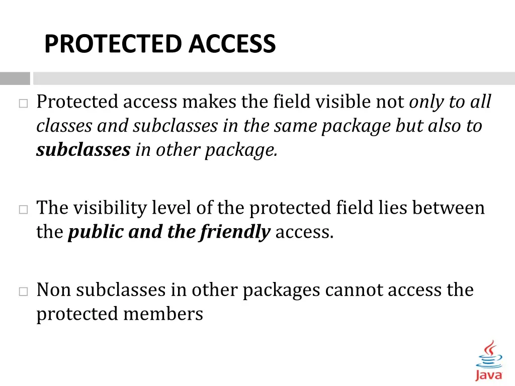 protected access