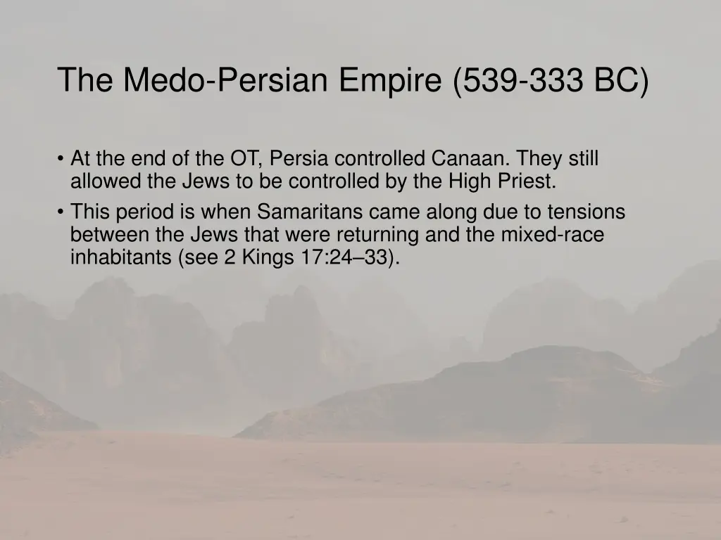 the medo persian empire 539 333 bc