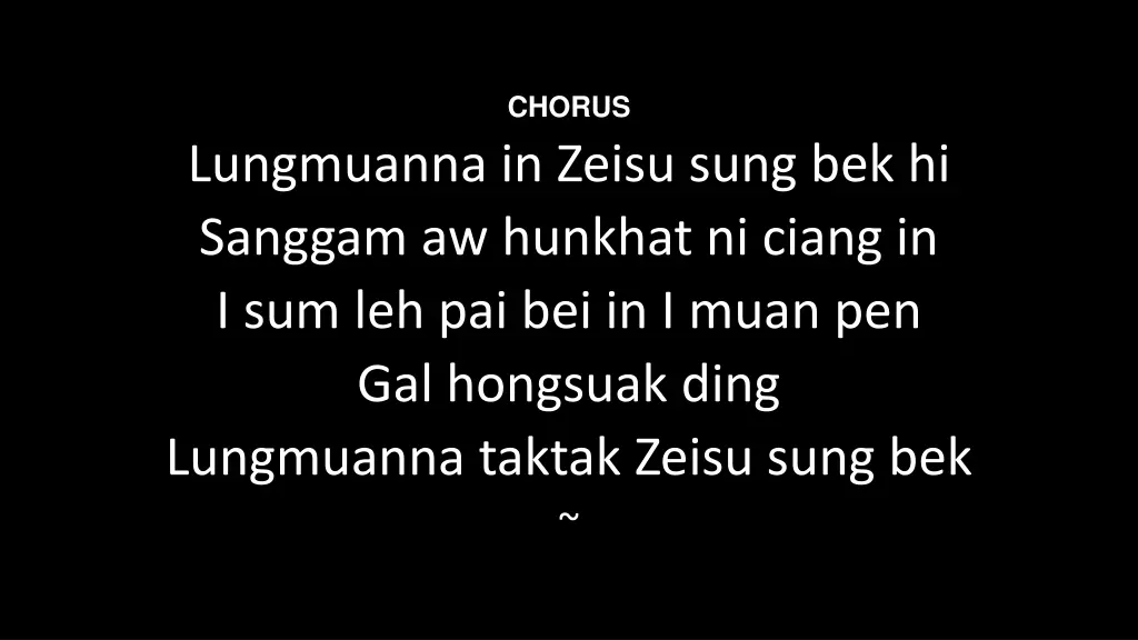 chorus 2