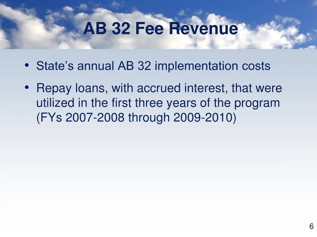 ab 32 fee revenue 1