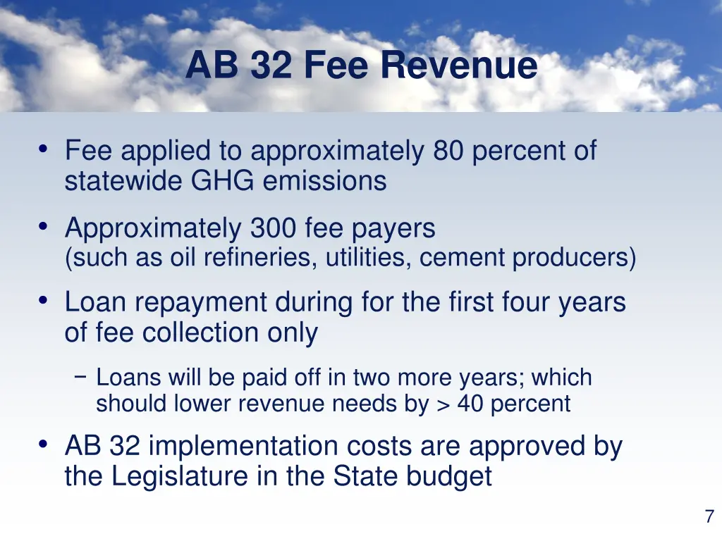 ab 32 fee revenue 2