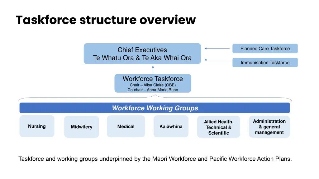 taskforce structure overview