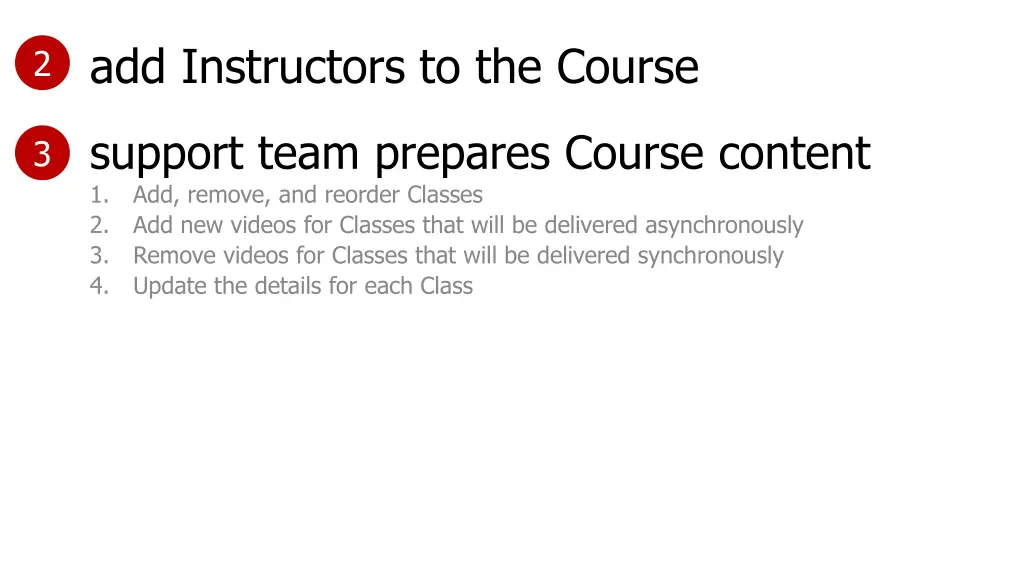 add instructors to the course 1
