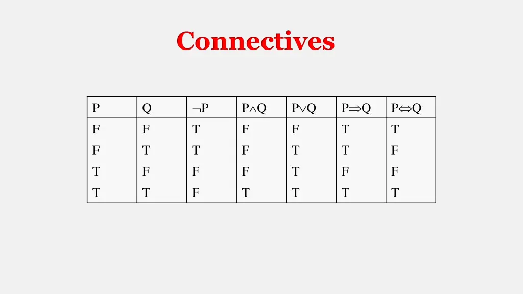 connectives