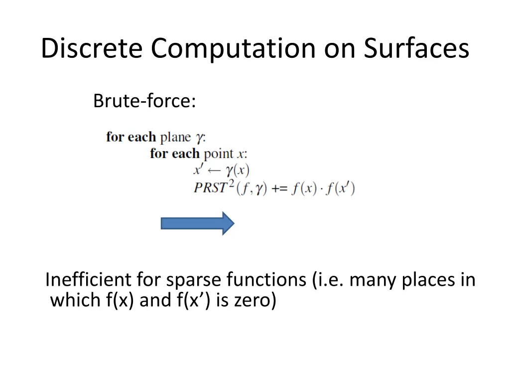 discrete computation on surfaces