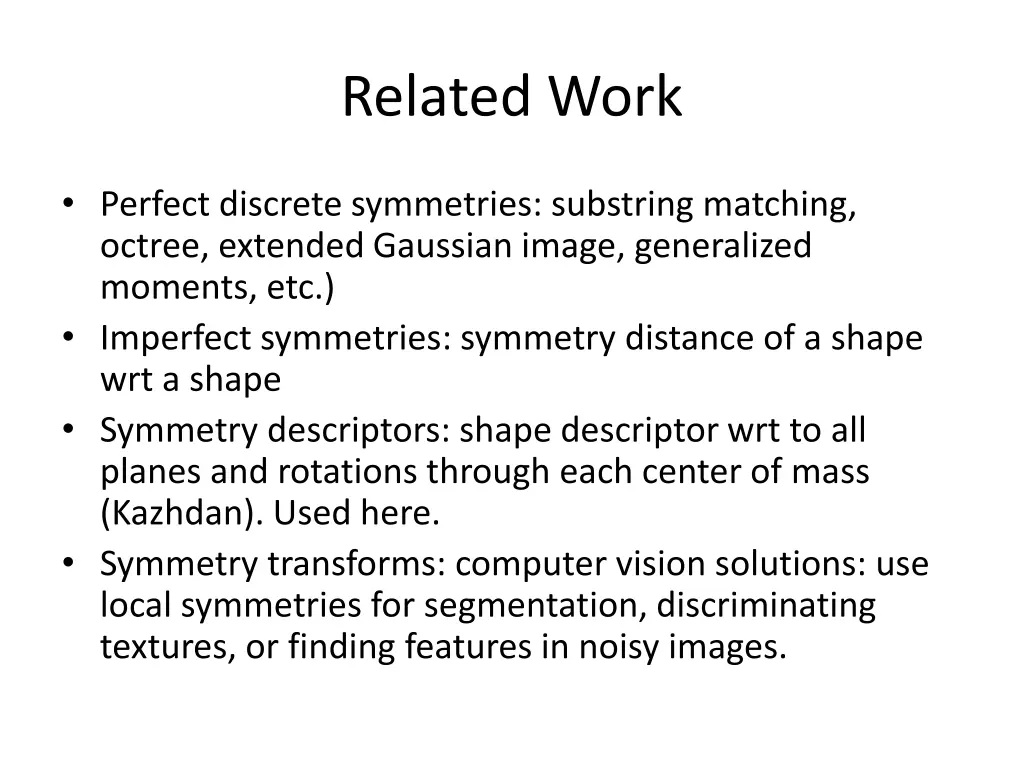 related work
