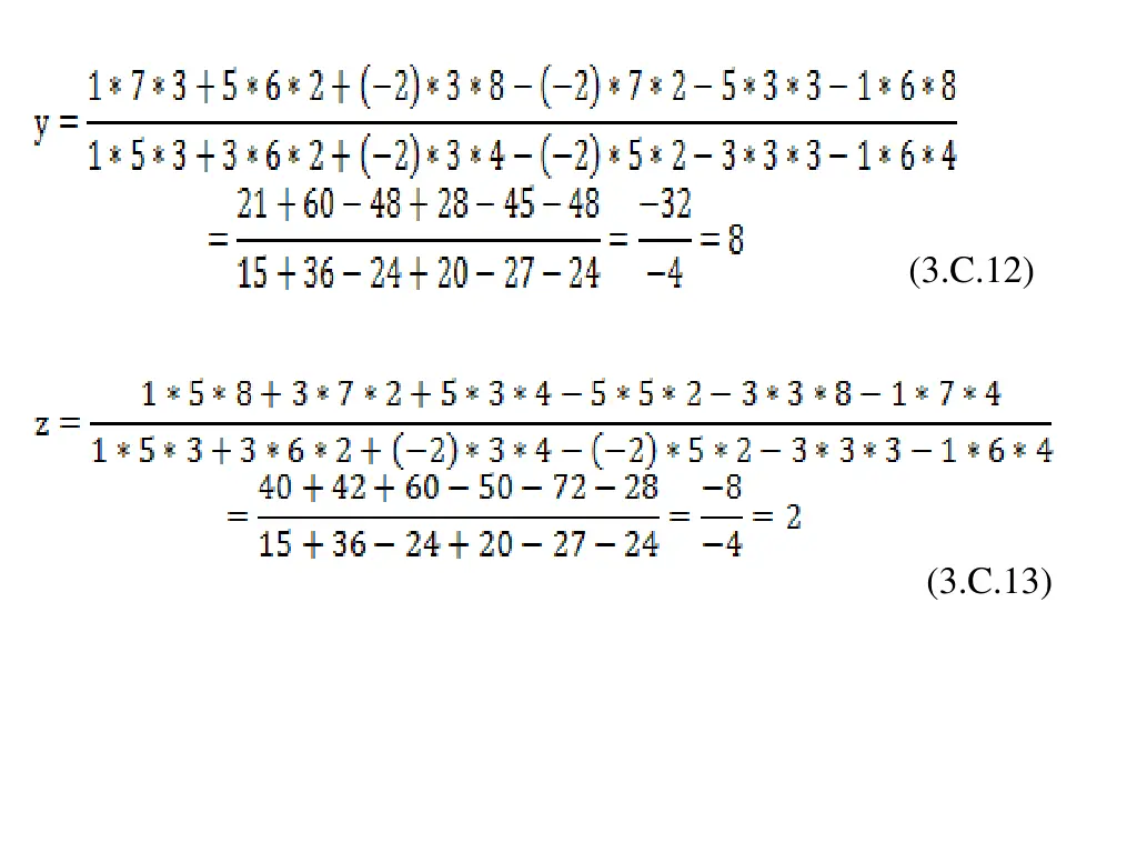 3 c 12