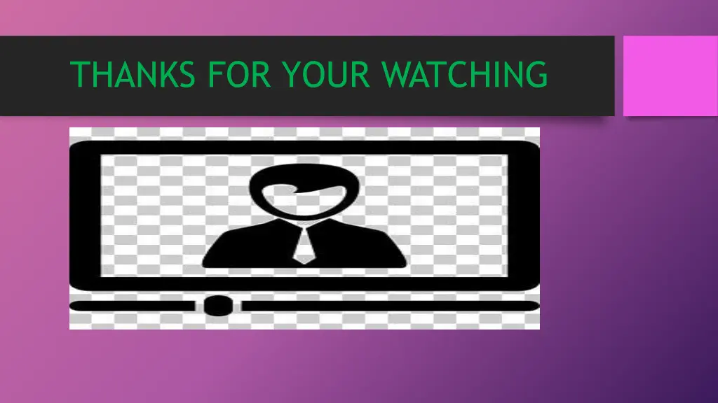 thanks for your watching