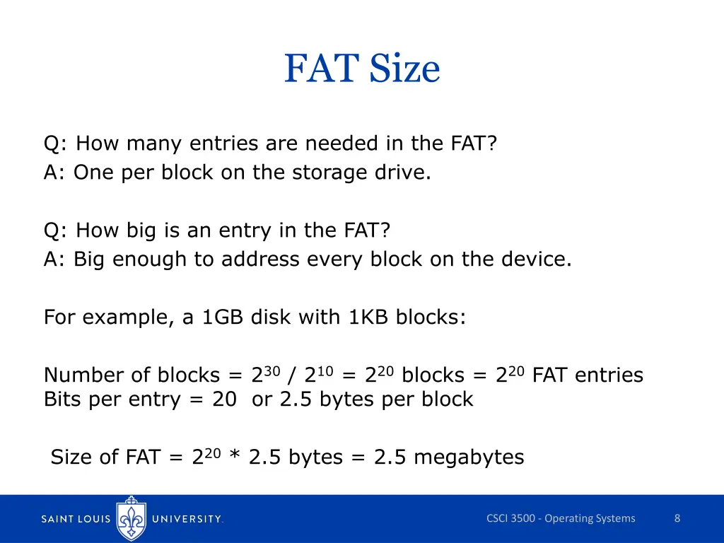 fat size