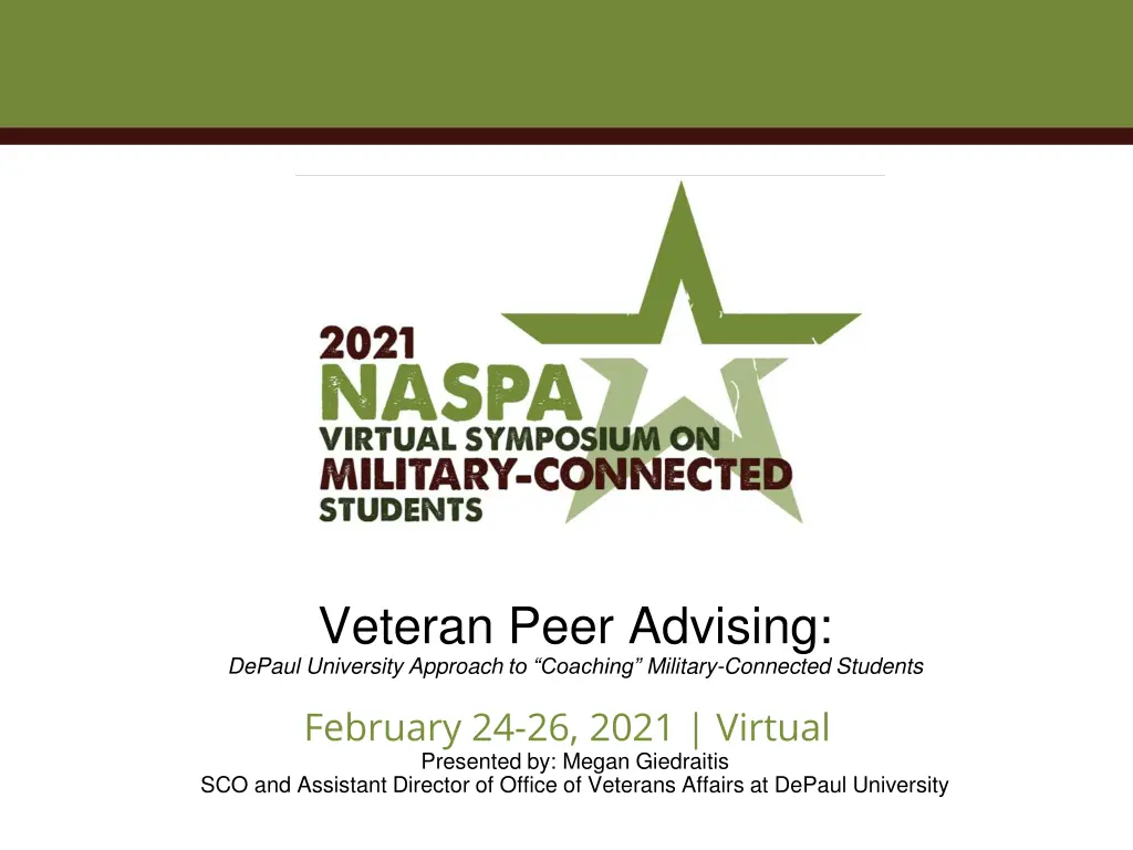 veteran peer advising depaul university approach