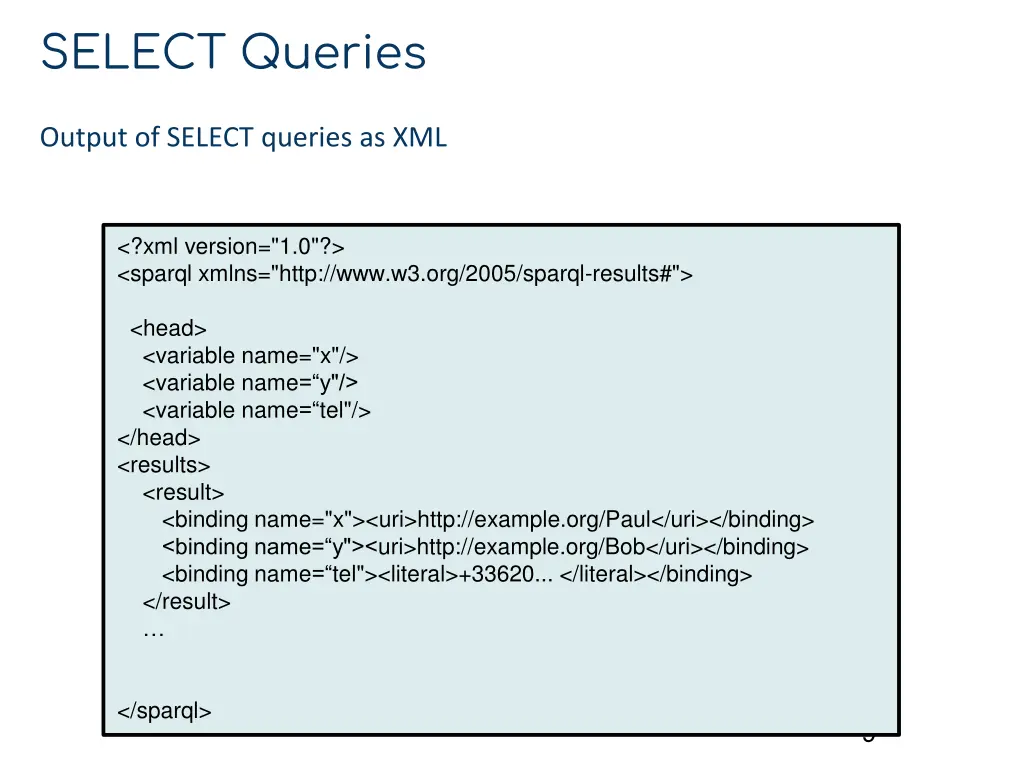 select queries
