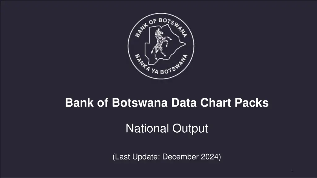 bank of botswana data chart packs