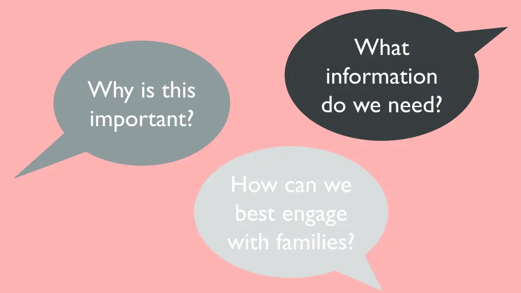 what information do we need