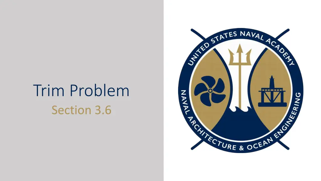 trim problem section 3 6