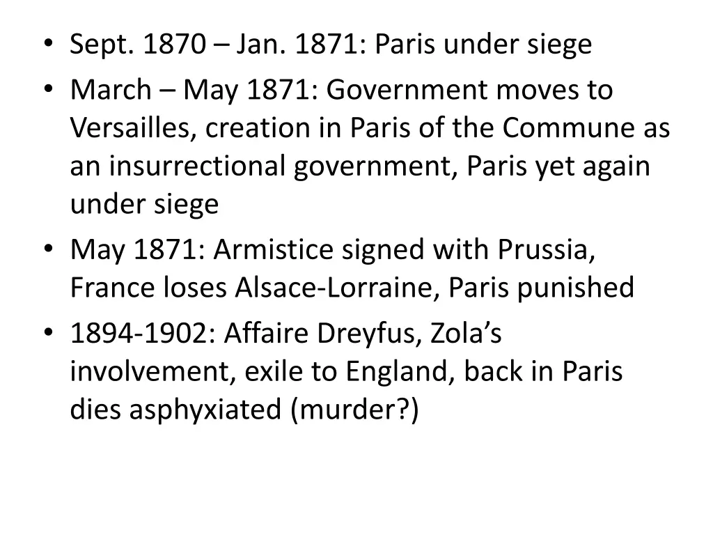 sept 1870 jan 1871 paris under siege march