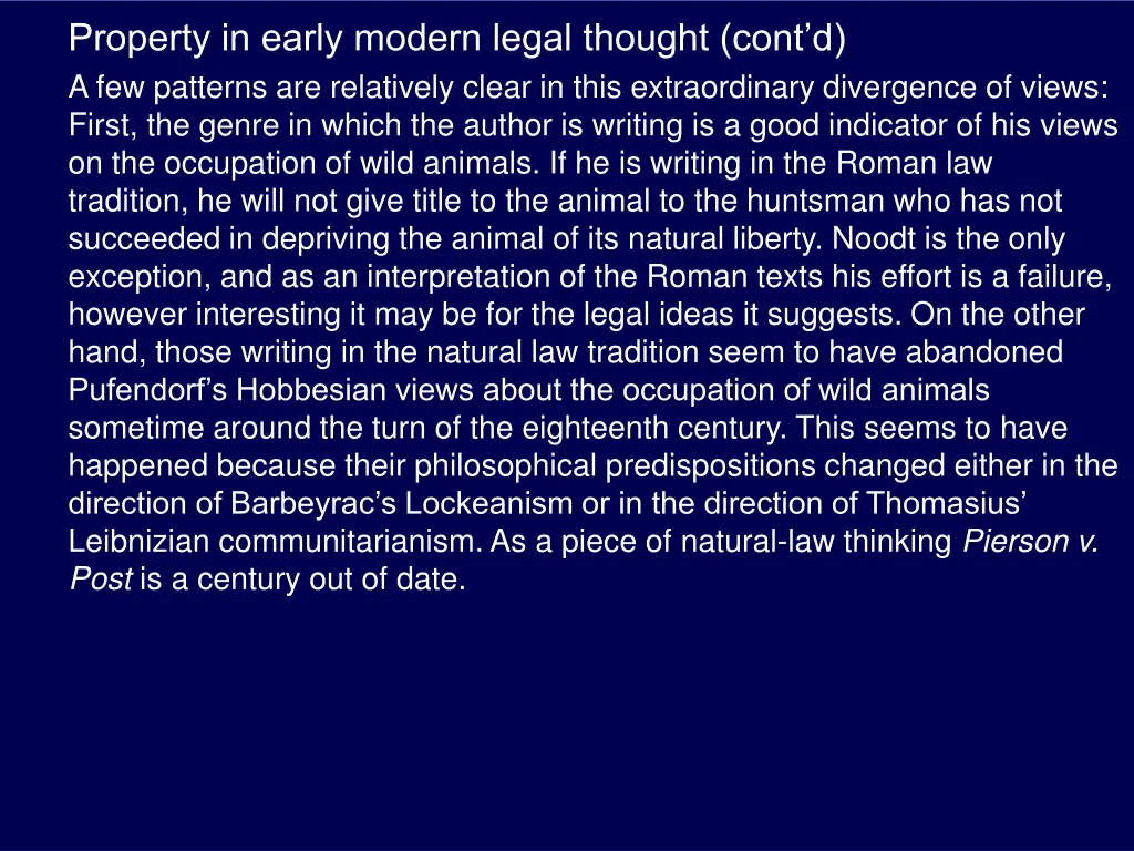property in early modern legal thought cont 14