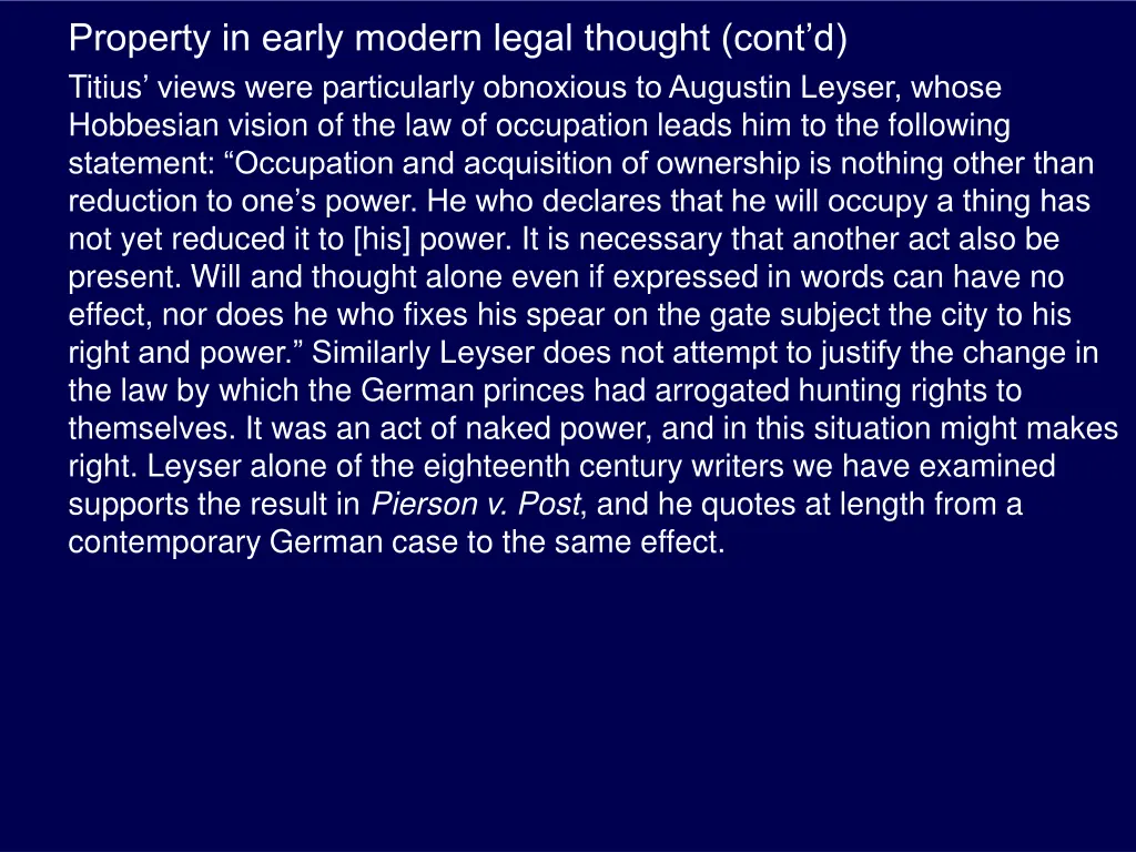 property in early modern legal thought cont 7