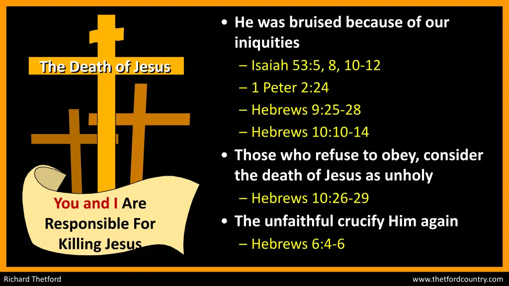 he was bruised because of our iniquities isaiah