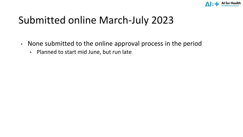 submitted online march july 2023