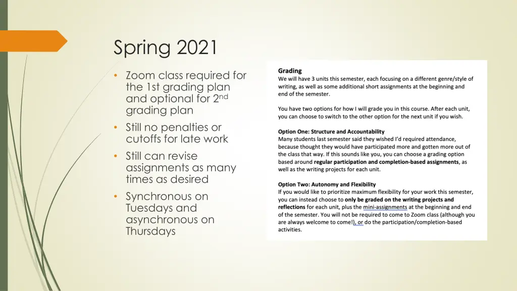 spring 2021