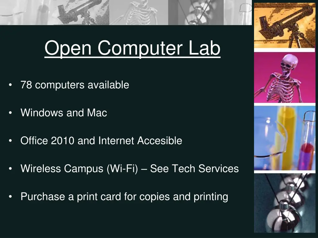 open computer lab