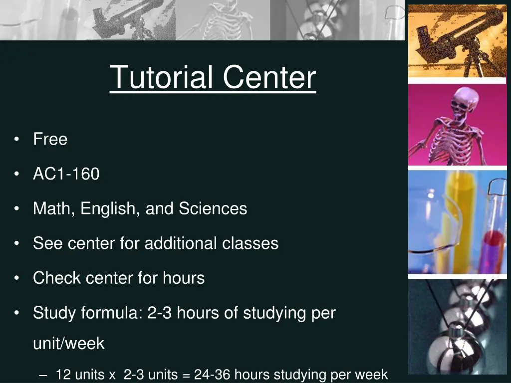 tutorial center