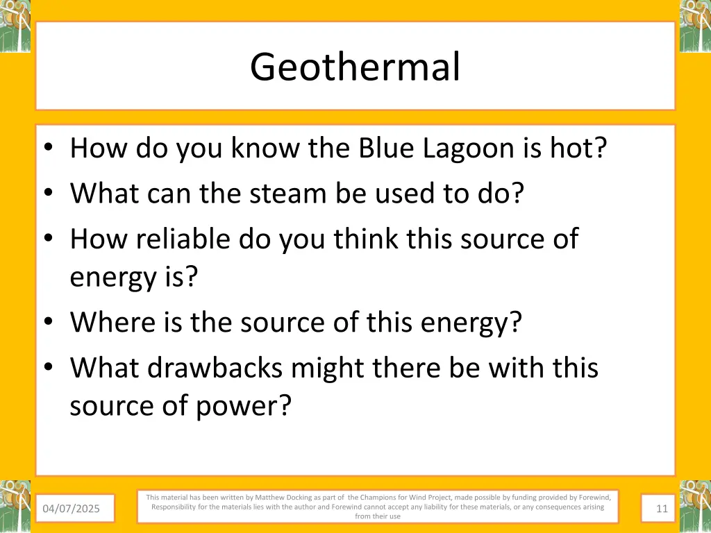 geothermal 1