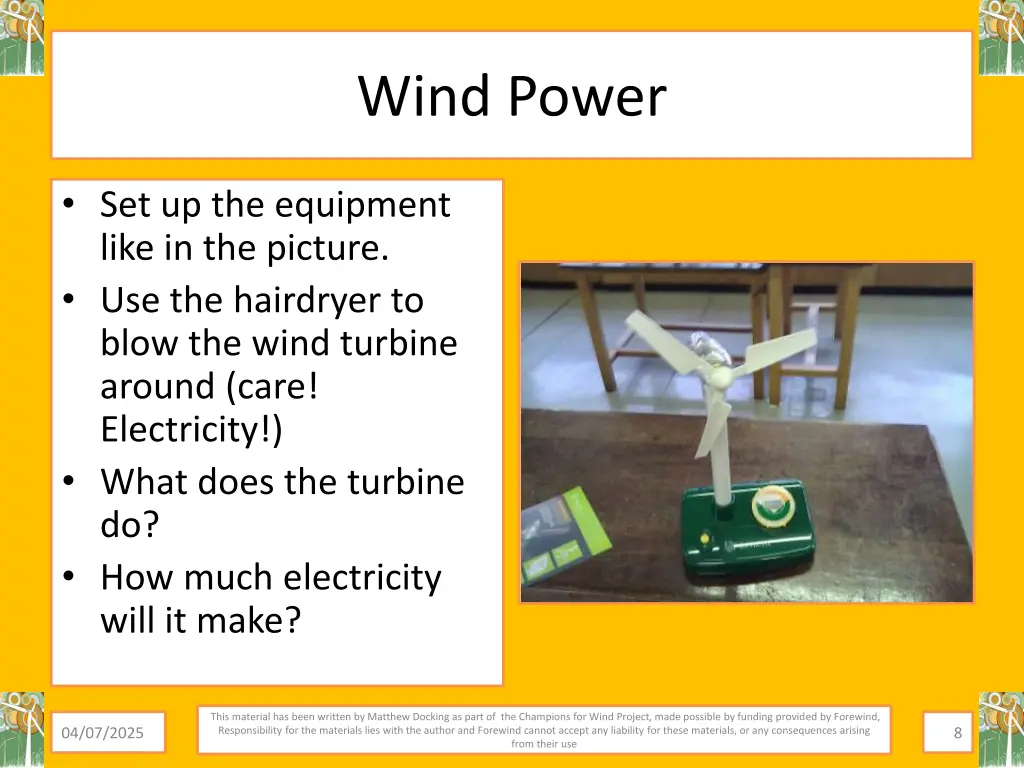 wind power