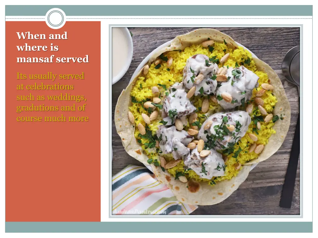 when and where is mansaf served