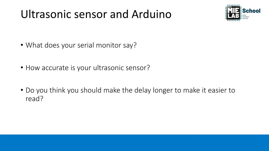 ultrasonic sensor and arduino 1