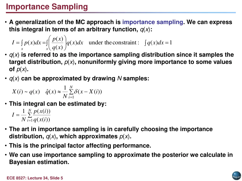 importance sampling