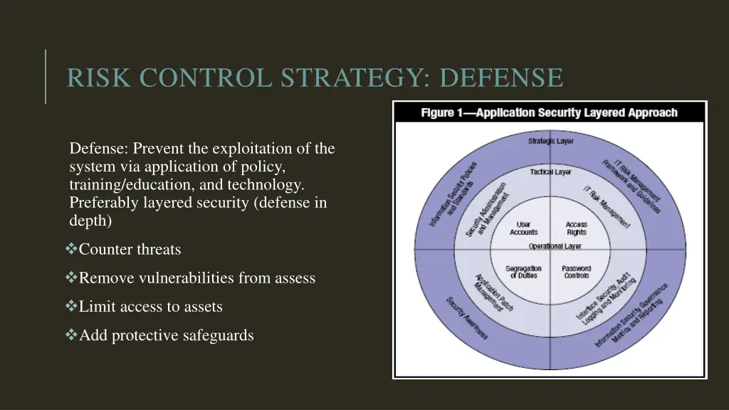 risk control strategy defense