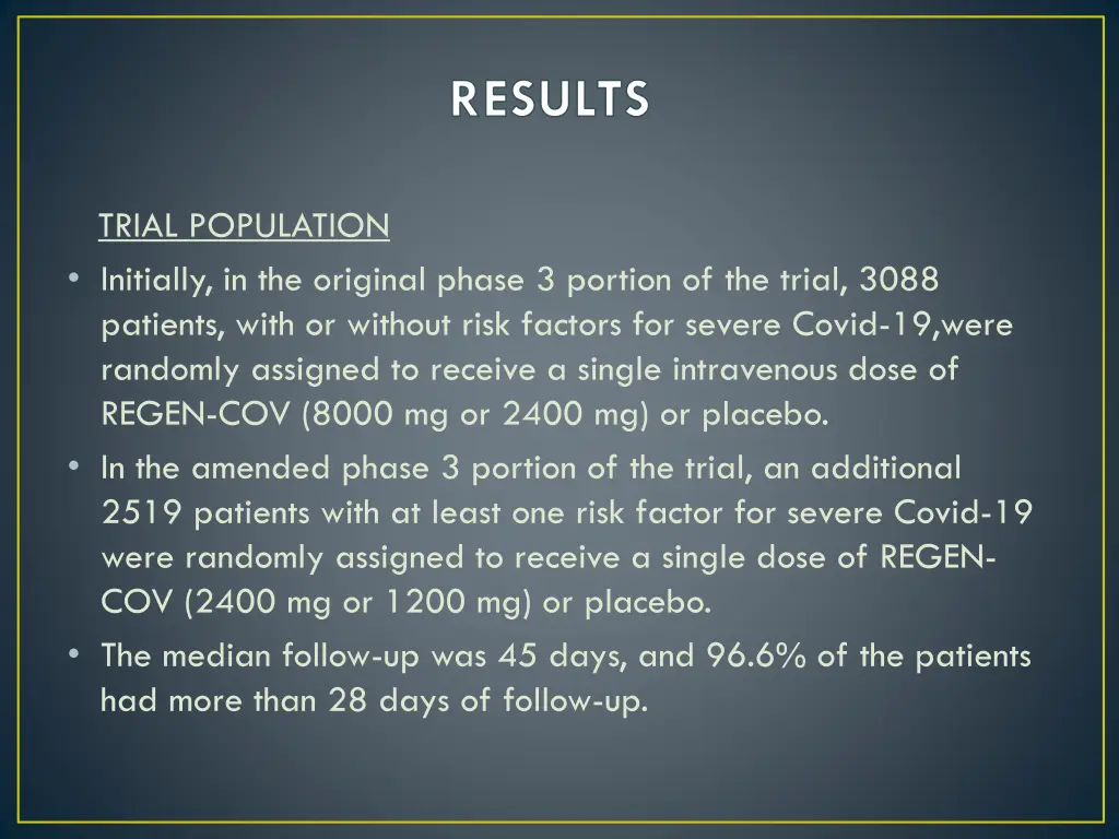 results