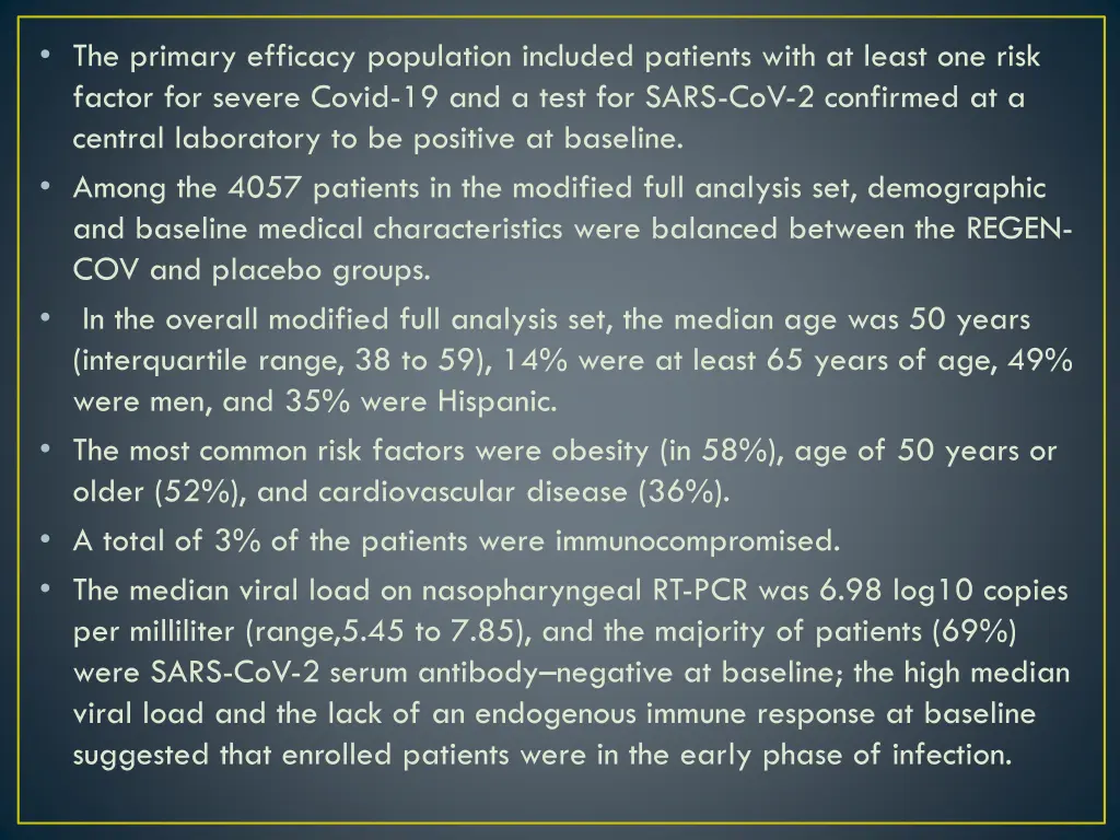 the primary efficacy population included patients