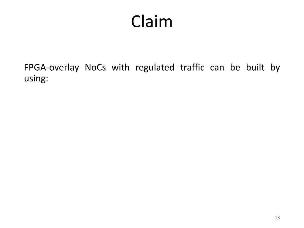 claim