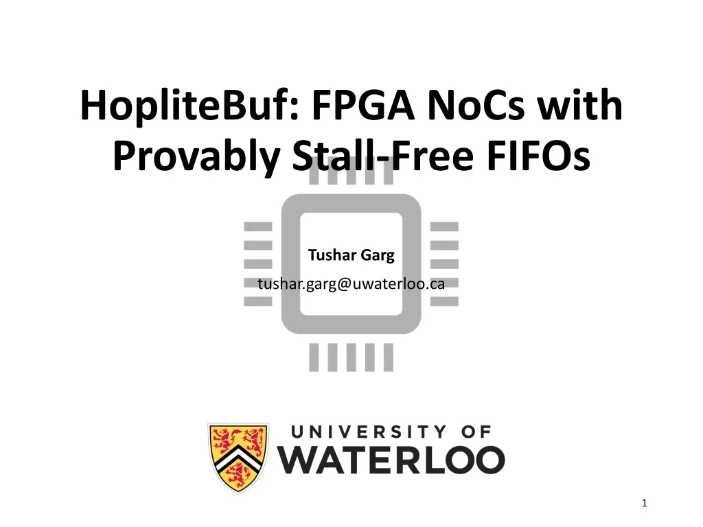 hoplitebuf fpga nocs with provably stall free