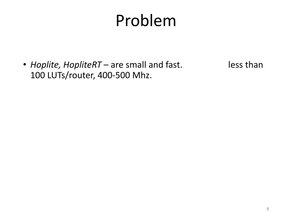 problem
