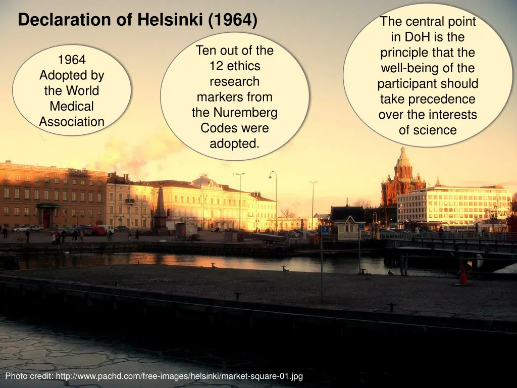 declaration of helsinki 1964