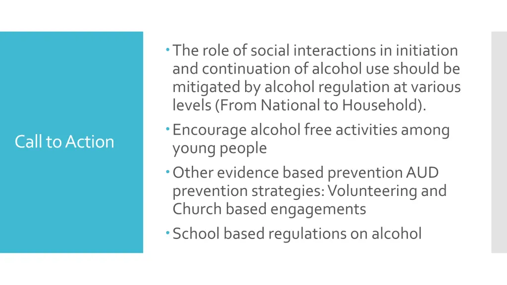the role of social interactions in initiation